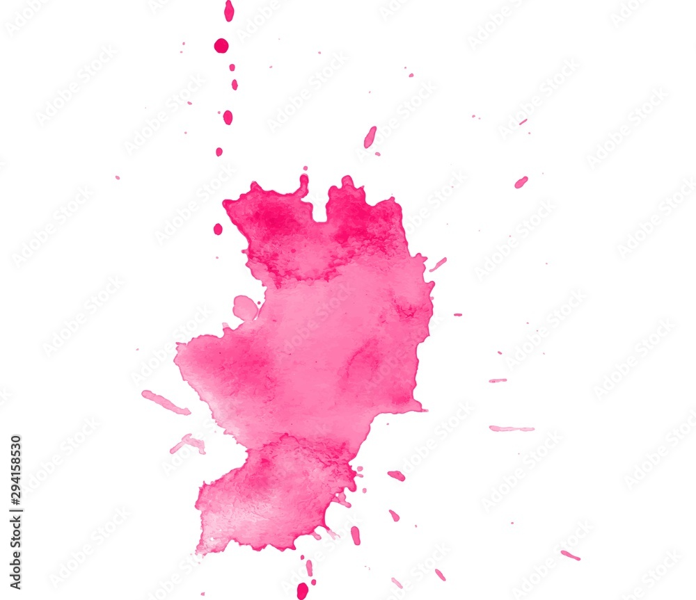 Fototapeta premium Kolorowe abstrakcyjne tekstury akwarela z plamami i odpryskami.