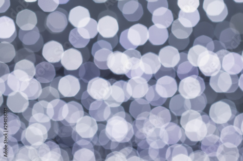 Photo of bright shiny beautiful blur bokeh like bubbles with copy space use as backdrop, background, and wallpaper. Concept image for festive, christmas, party and celebration. Blurred and defocus.