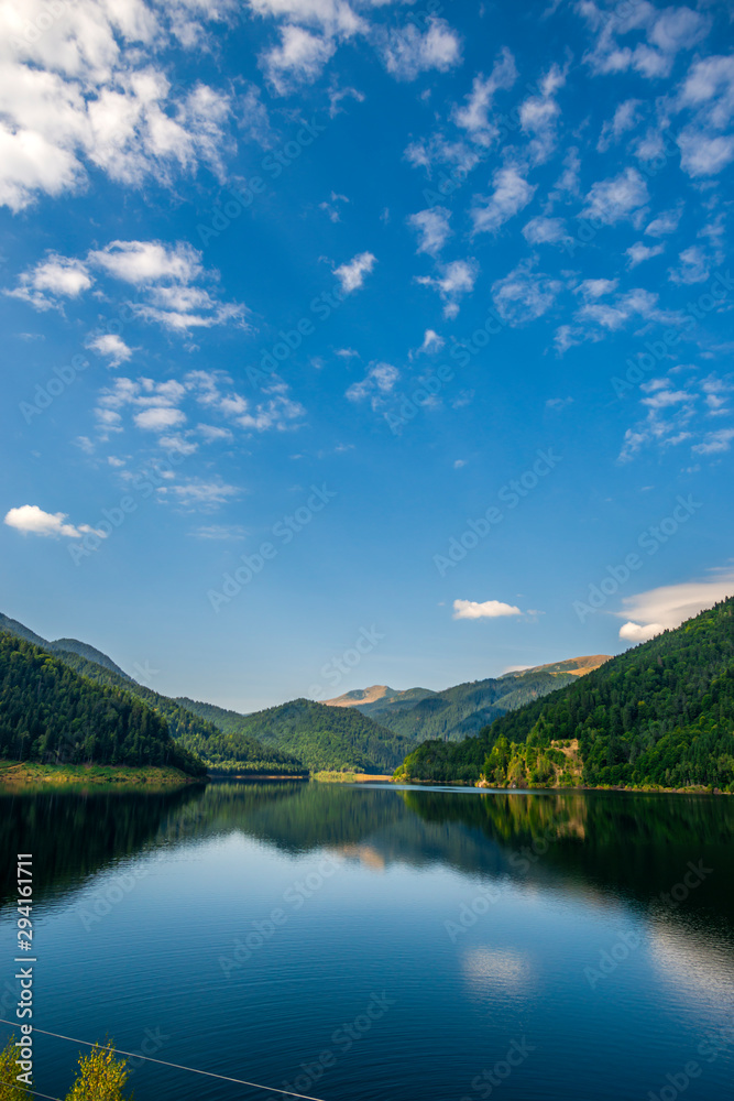 Landscape in Carpathian Mountains, Retezat Mountains, Romania