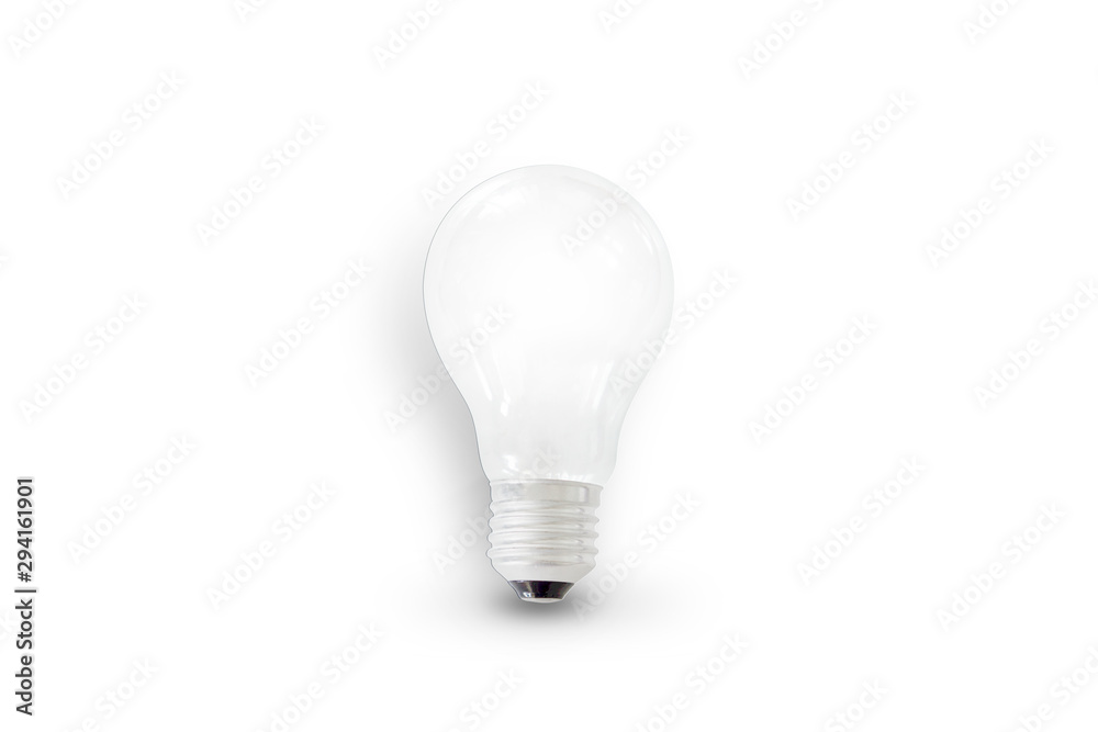 light bulb isolated on white background light bulb isolated on white background