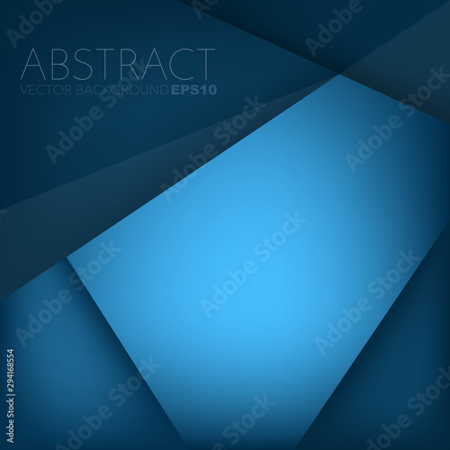 abstract blue background with copy space for text