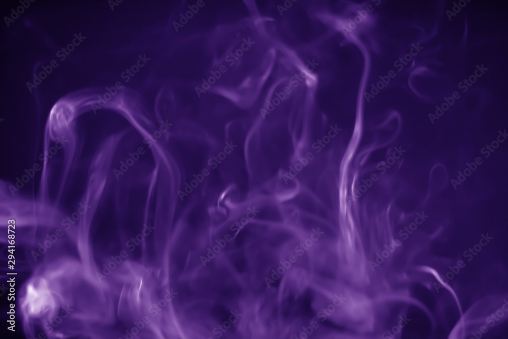 Purple smoke