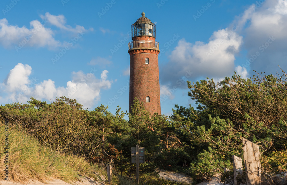 Leuchtturm Darßer Ort; Halbinsel Fischland-Darß-Zingst; Deutschland Leuchtturm Darßer Ort; Halbinsel Fischland-Darß-Zingst; Deutschland