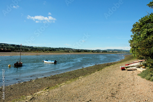 The Axe Estuary in South Devon