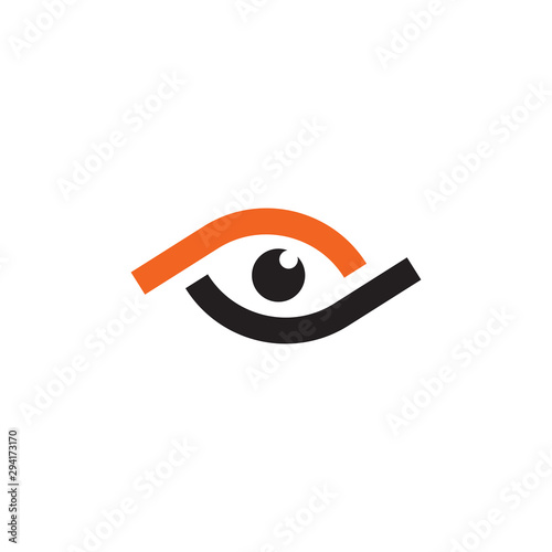 Eye logo care design vector template