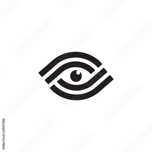 Eye logo care design vector template