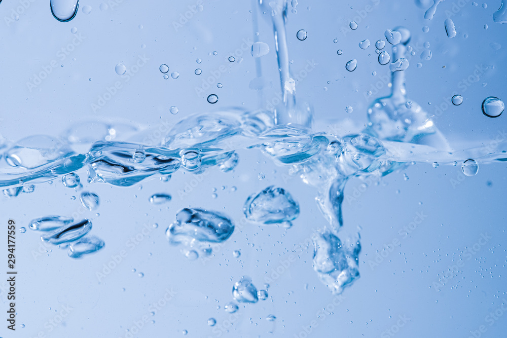 water drop splash on water surface. water drop splash on water surface.