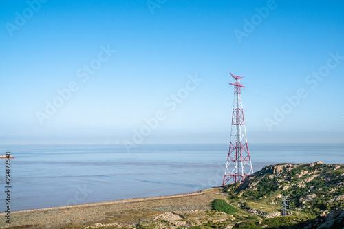 lighthouse on island