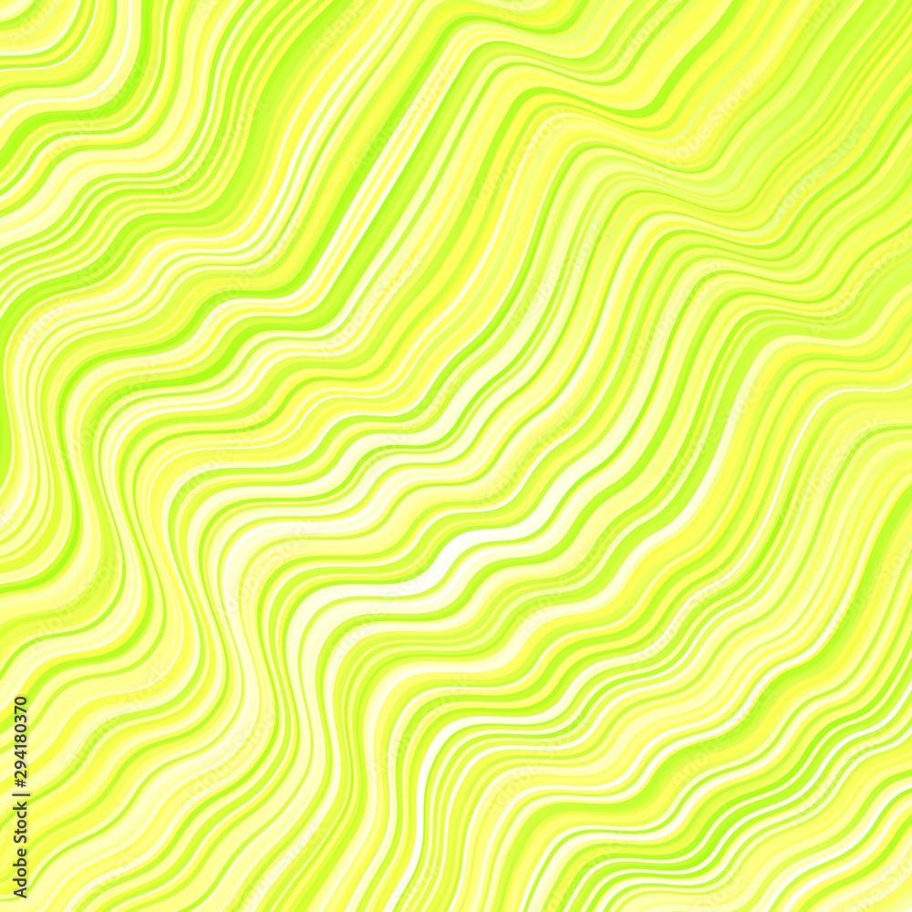 Light Green, Yellow vector layout with wry lines. Light Green, Yellow vector layout with wry lines.