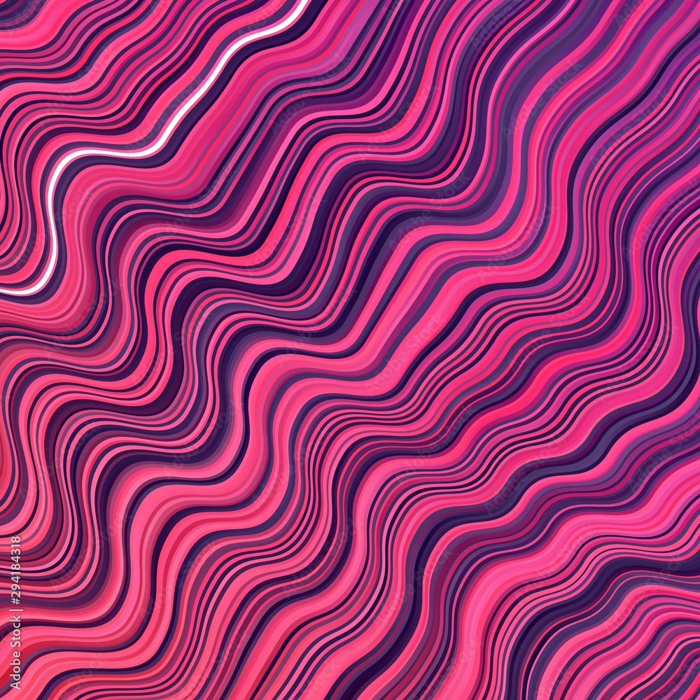 Dark Purple, Pink vector texture with circular arc.