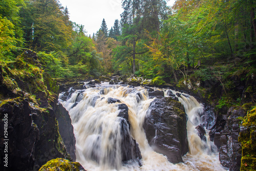 hermitage near dunkeld, perthshire, scotland.