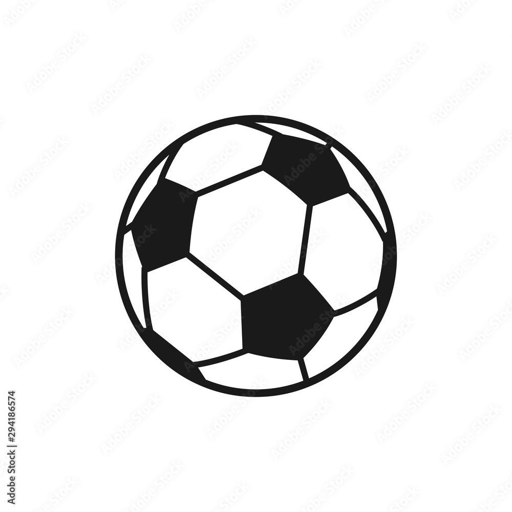 Soccer ball icon vector symbol illustration EPS 12 Soccer ball icon vector symbol illustration EPS 12