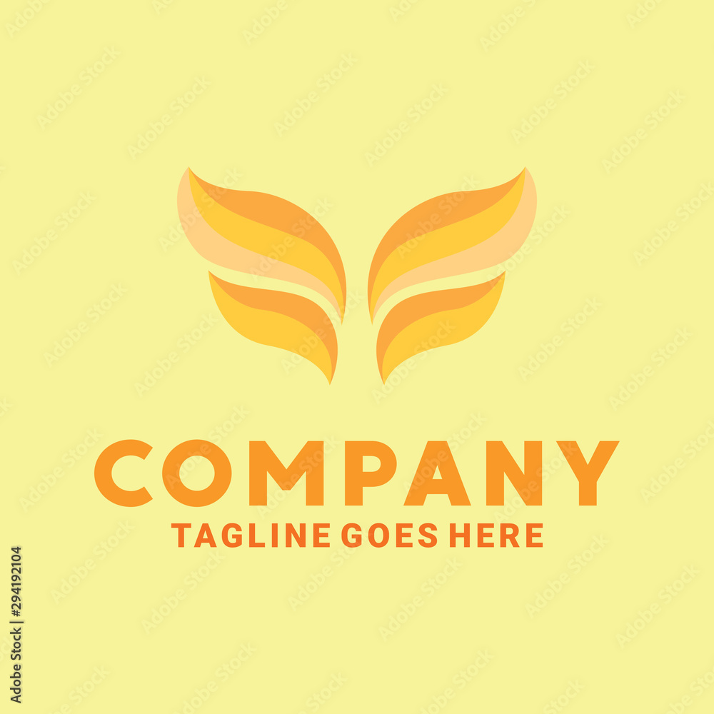 Wing Logo Design Inspiration For Business And Company.