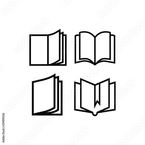 book icon vector design illustration