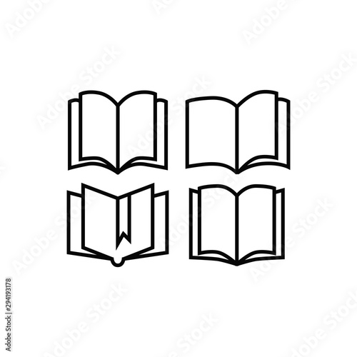 book icon vector design illustration