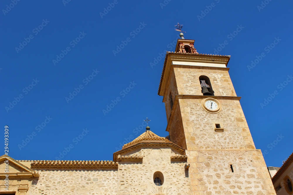 Iglesia de San Bartolomé, Ulea, Murcia, España	