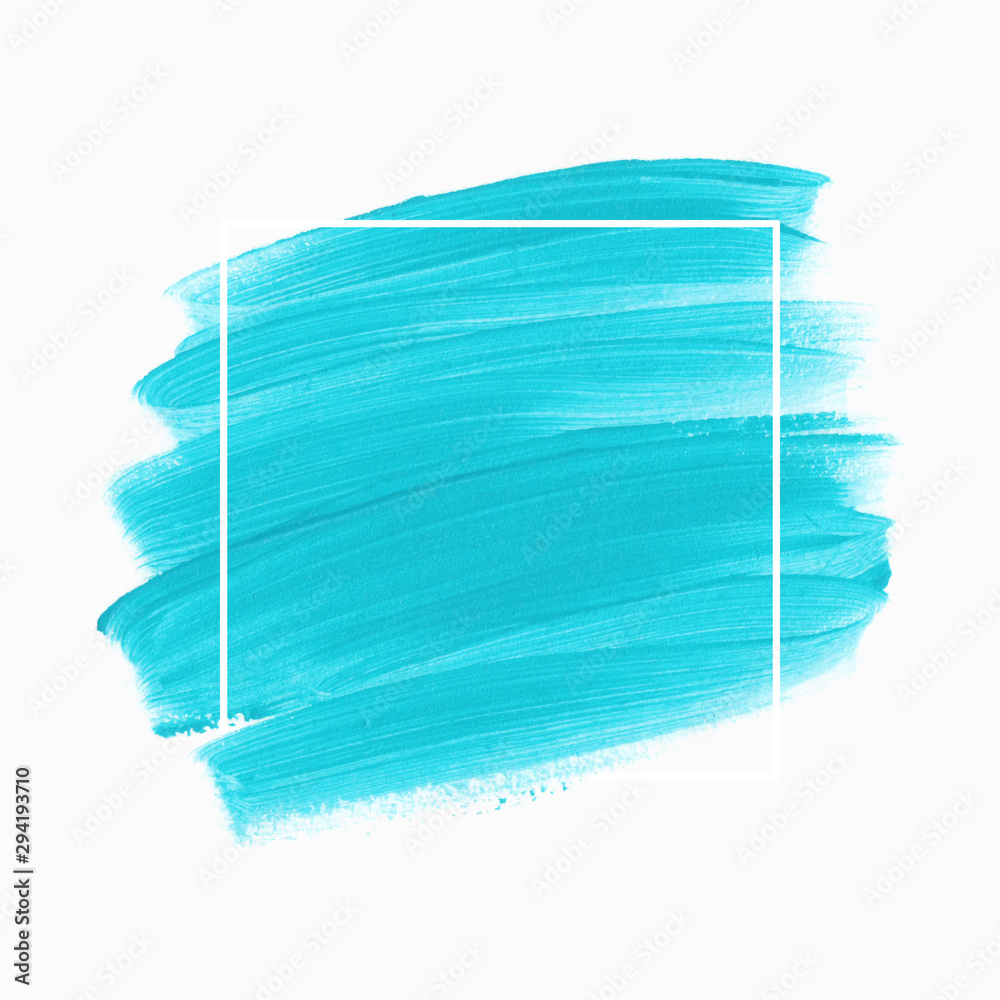 Brush painted acrylic abstract background illustration vector over square frame. Perfect watercolor design for headline, logo and sale banner. Brush painted acrylic abstract background illustration vector over square frame. Perfect watercolor design for headline, logo and sale banner.
