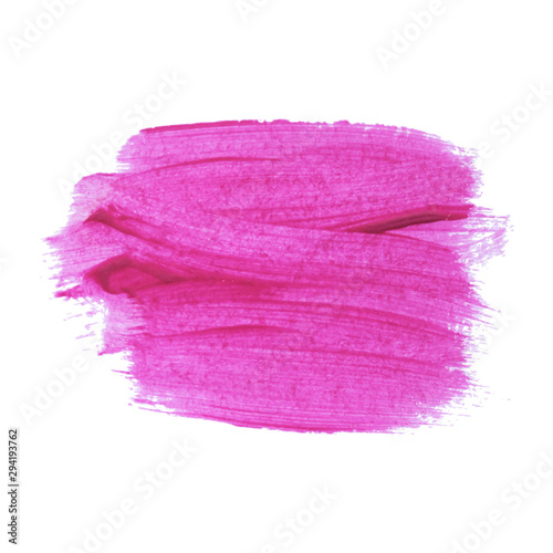 Painted text box. Abstract watercolor brush strokes painted background. Texture paper. Vector illustration.