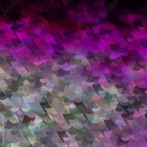 Light Pink vector background in polygonal style.
