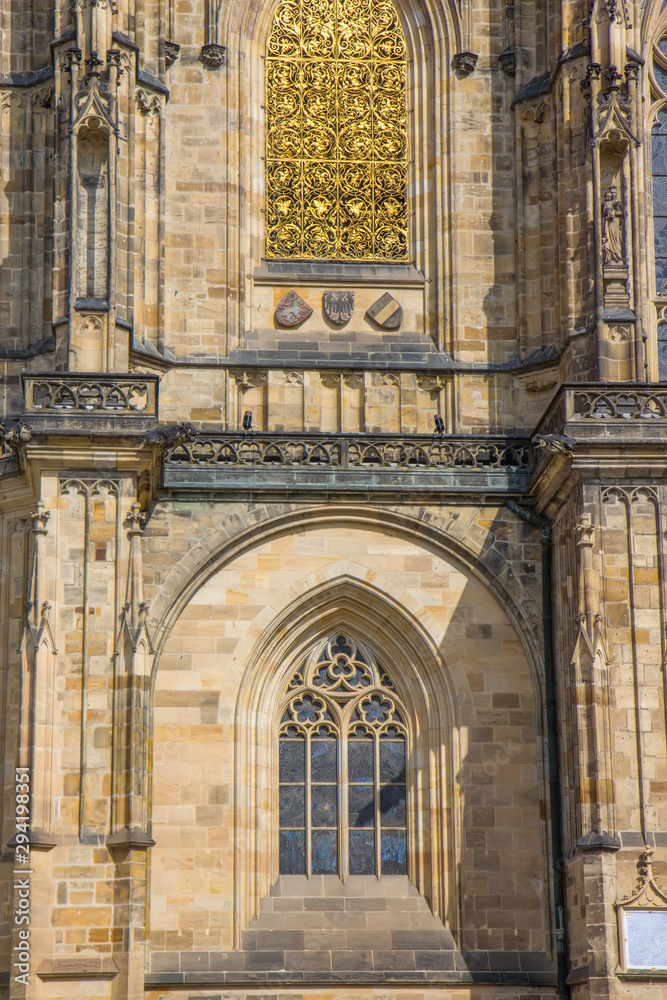 Fototapeta premium The Metropolitan Cathedral of Saints Vitus in Prague