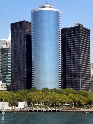 New york city nyc Manhattan building skyline