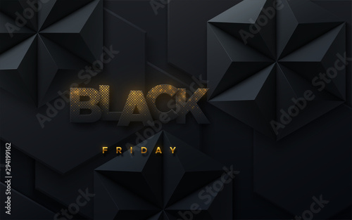Black Friday. Promotional sale event.