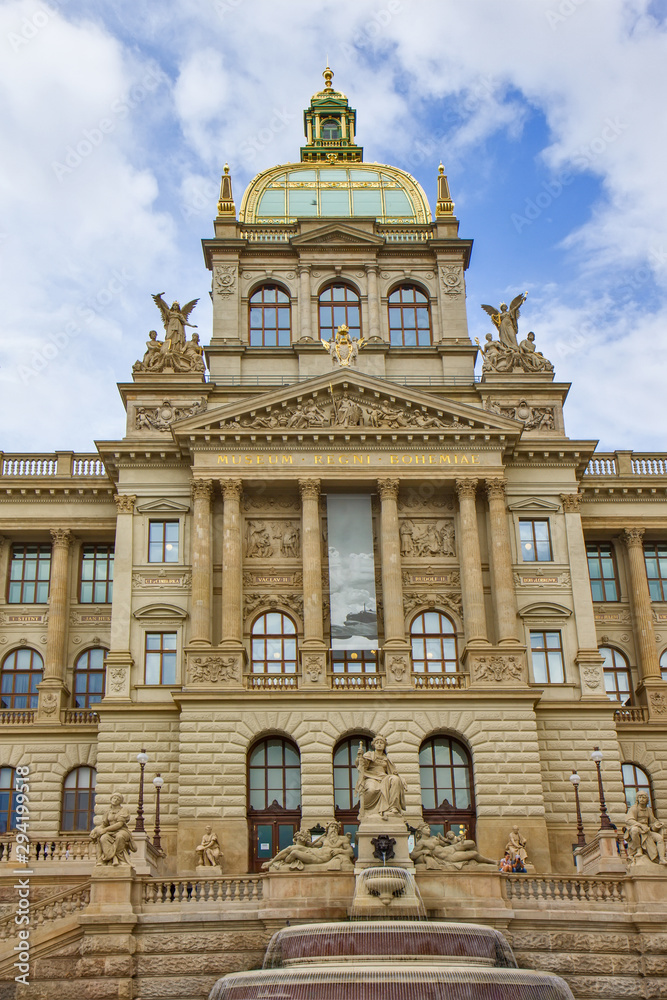 Main building of the National Museum in Prague
