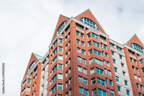 Flat building in Rotterdam, Netherlands