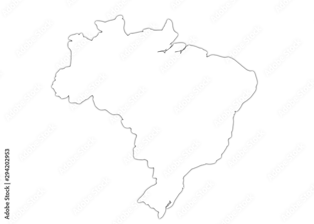 map of brasil