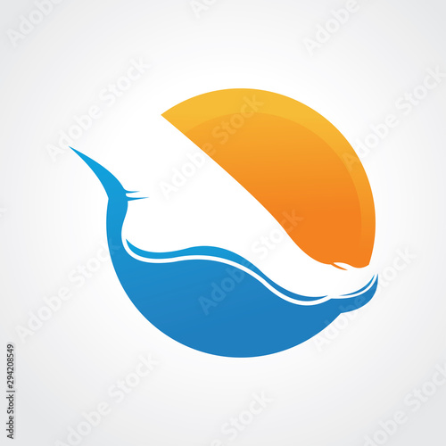 foot logo design template icon vector isolated