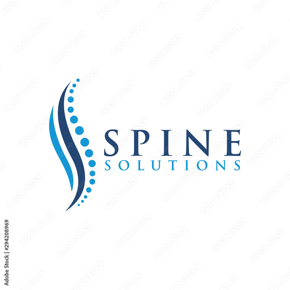 spine logo icon vector isolated design spine logo icon vector isolated design