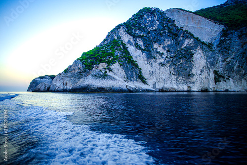 Coastline at the sea