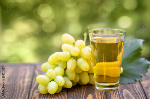 grape juice in glass