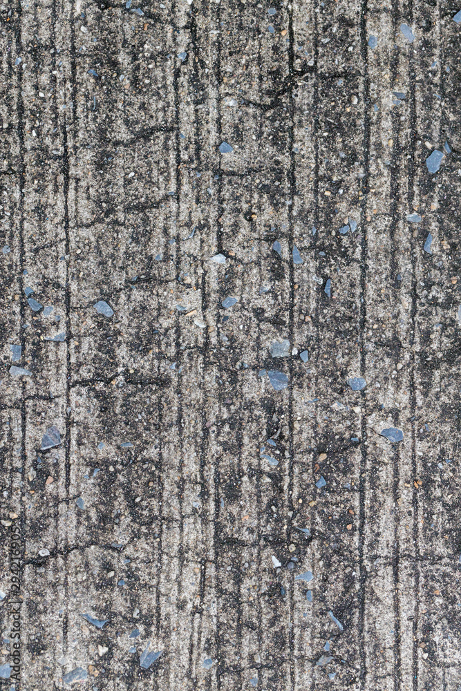Obraz premium Texture of old gray concrete wall for background. Horizontal design on cement and concrete texture for pattern and background.