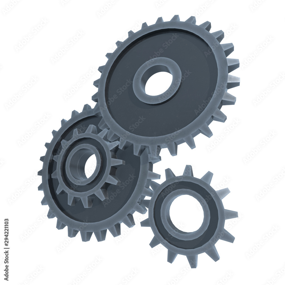 Gears. Mechanical technology machine concept Gears. Mechanical technology machine concept