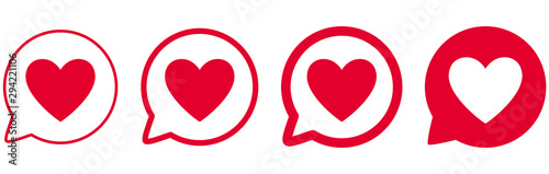 ICÔNE COEUR ROUGE