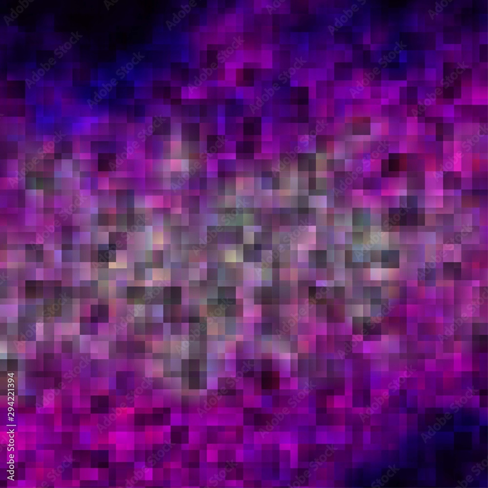 Light Purple vector pattern in square style. Light Purple vector pattern in square style.