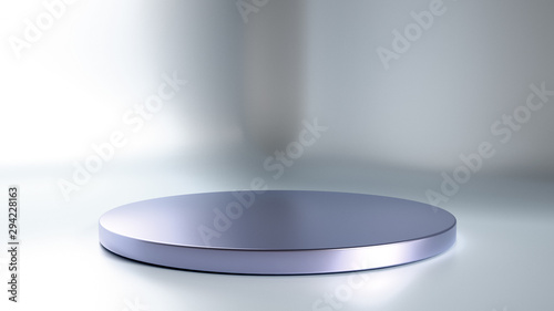 Elegant, beautiful abstract background with elements, studio, pedestal, minimalism. 3d illustration, 3d ..rendering.