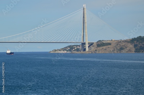 neue Brücke über den Bosporus , Türkei