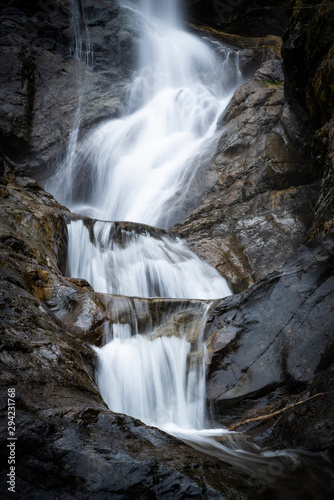 Waterfall in Alps  Austria