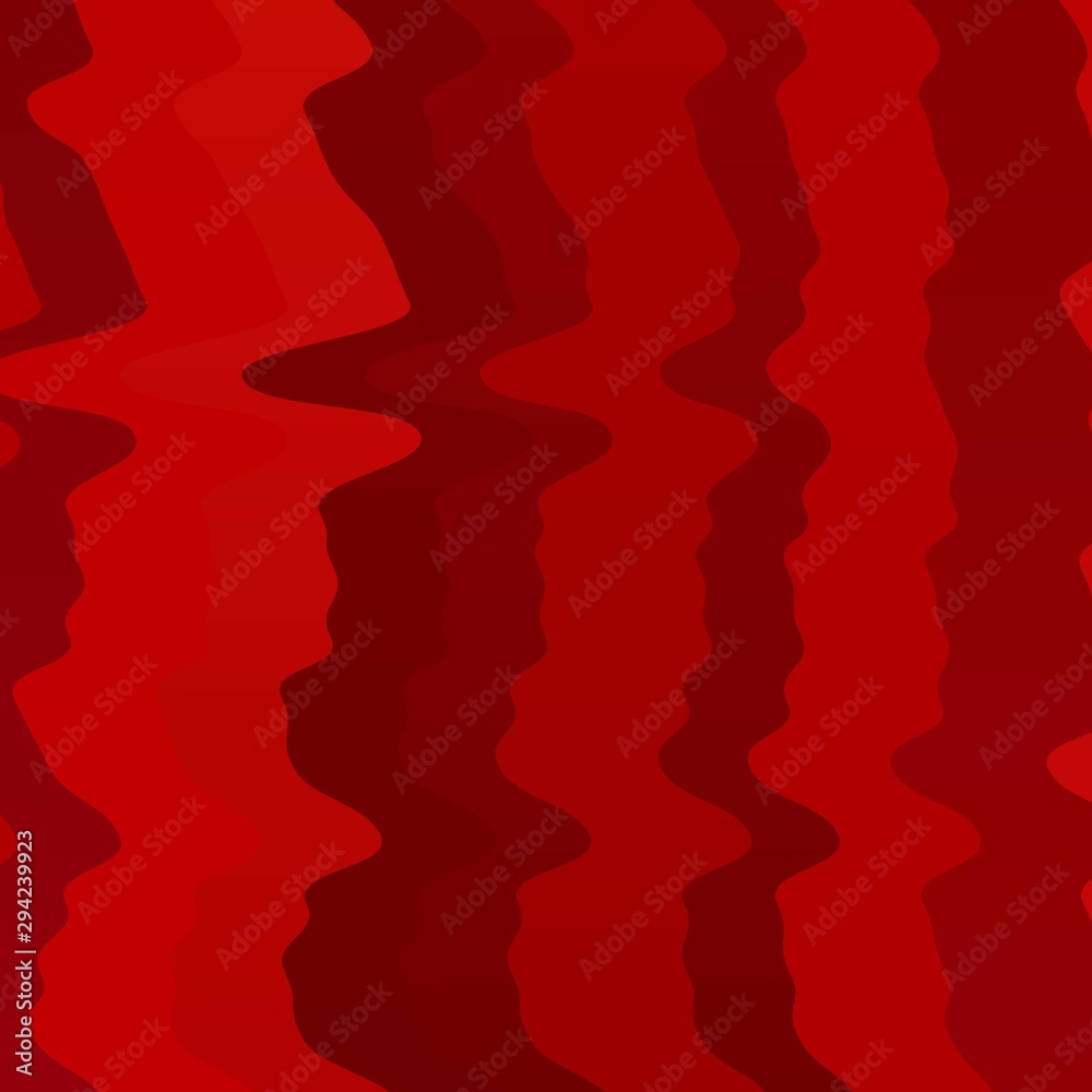Obraz premium Light Red vector texture with wry lines. Abstract gradient illustration with wry lines. Best design for your ad, poster, banner.