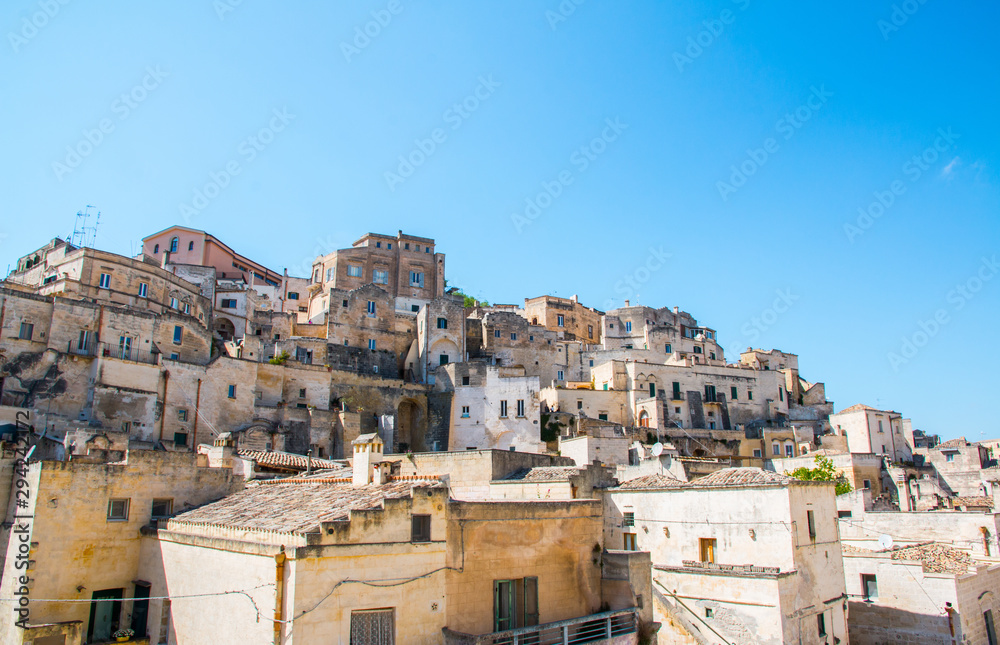 Ancient town of Matera (Sassi di Matera), Basilicata, southern Italy