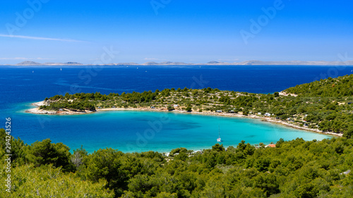 view from the island of Murter on the bay towards Tisno © TOP67