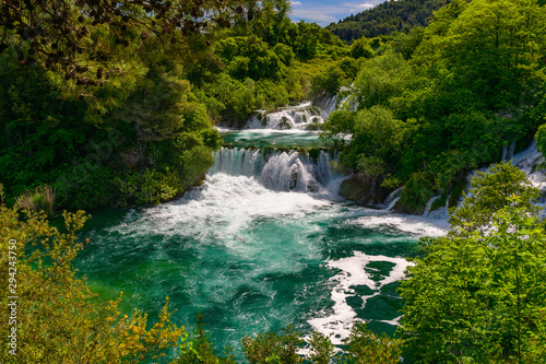 Wodospady Krka  Chorwacja