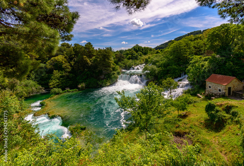 Wodospady Krka, Chorwacja