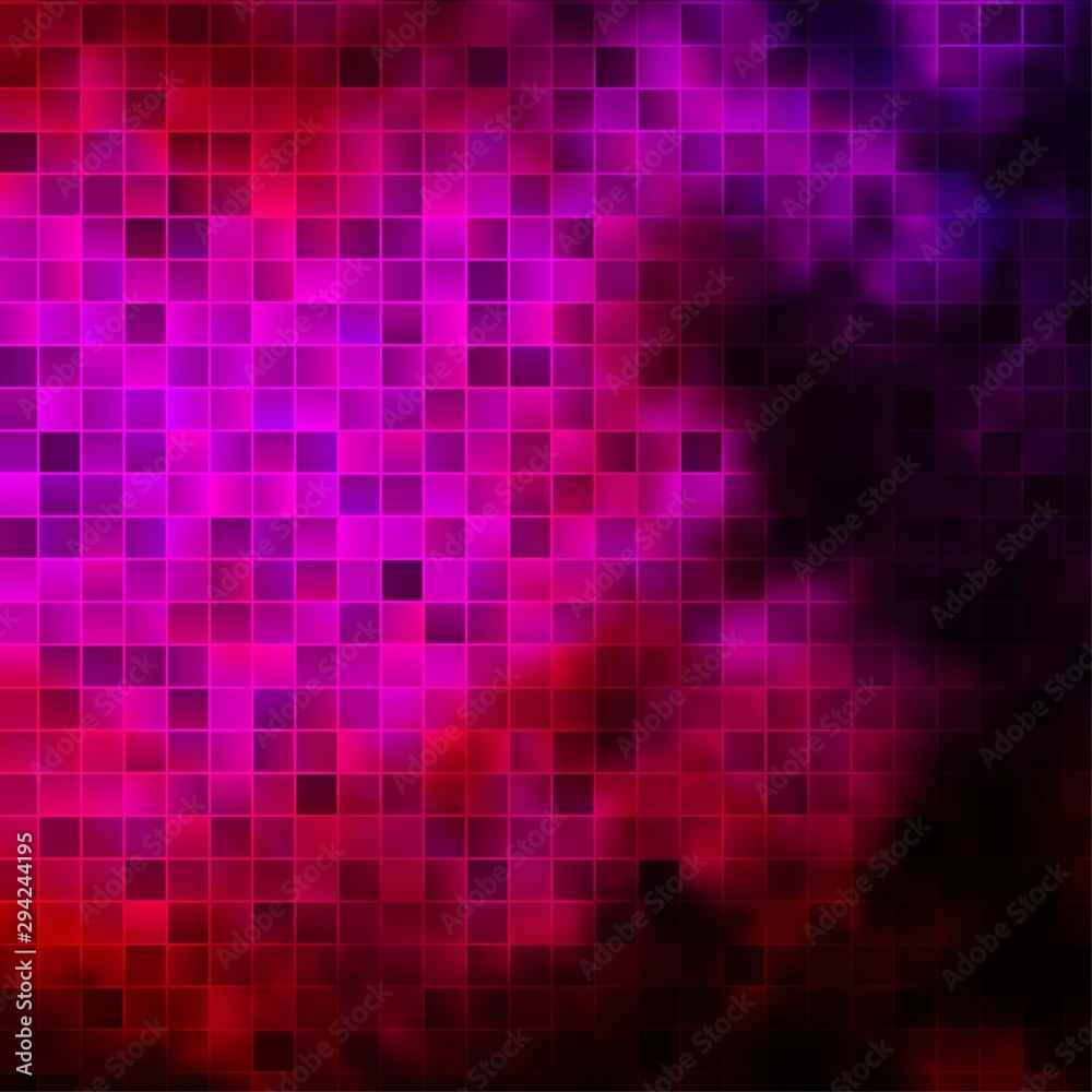 Dark Pink vector background in polygonal style.