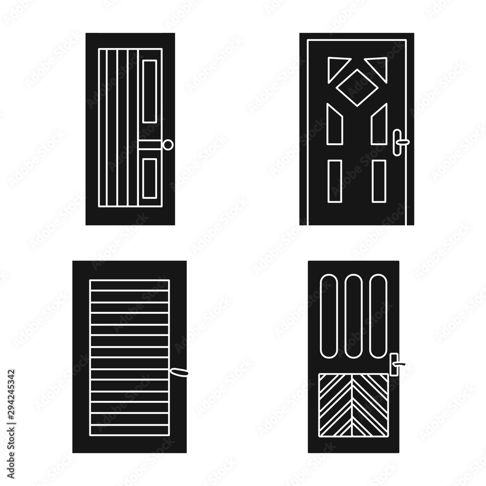 Vector illustration of decorative and construction symbol. Collection of decorative and interior stock vector illustration. Vector illustration of decorative and construction symbol. Collection of decorative and interior stock vector illustration.