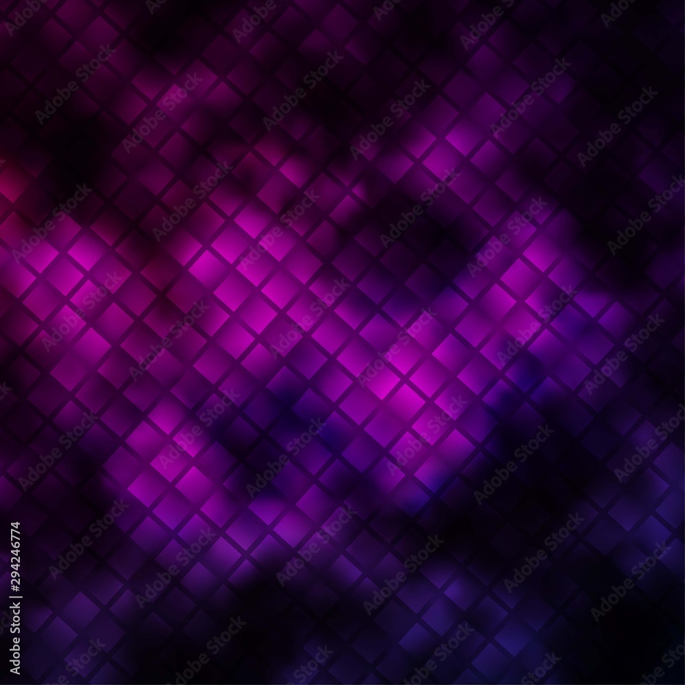 Dark Pink vector background in polygonal style.