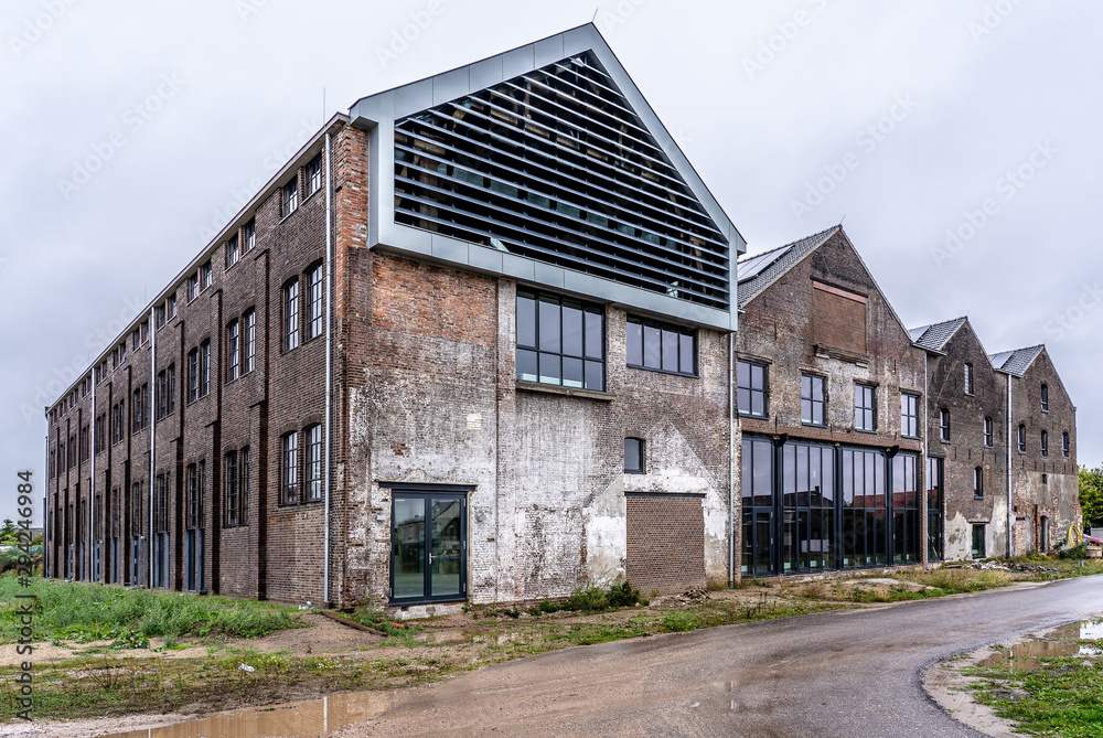 Old factory facade Old factory facade