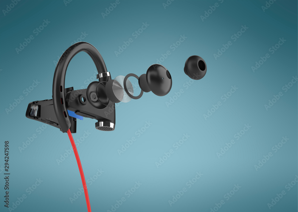 headphones 3D model. wireless headphones 3d render. bluetooth headphones 3d image. headphones 3D model. wireless headphones 3d render. bluetooth headphones 3d image.